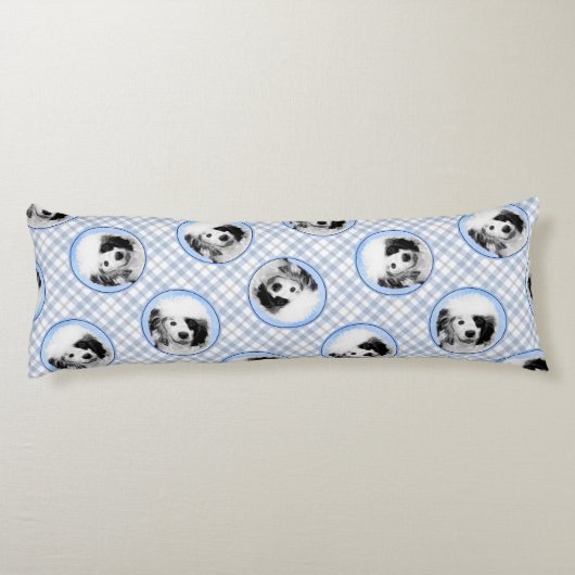 Portugese Waterhond Schilderen PWD Originele Hond  Lichaamskussen (Achterkant)