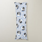 Portugese Waterhond Schilderen PWD Originele Hond  Lichaamskussen (Voorkant Verticaal)