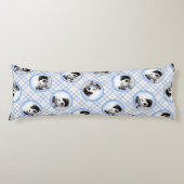 Portugese Waterhond Schilderen PWD Originele Hond  Lichaamskussen (Voorkant)