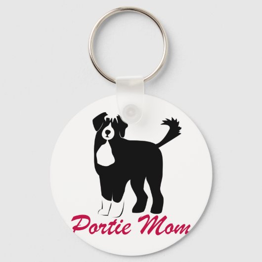 Portugese waterhond sleutelhanger (Voorkant)