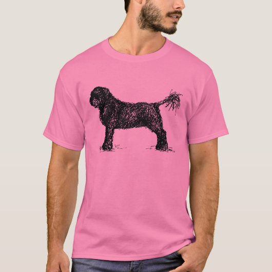 Portugese waterhond t-shirt (Voorkant)