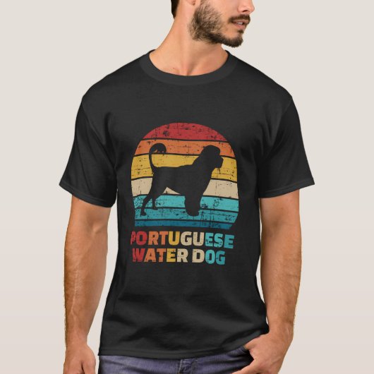 Portugese waterhond  t-shirt (Voorkant)