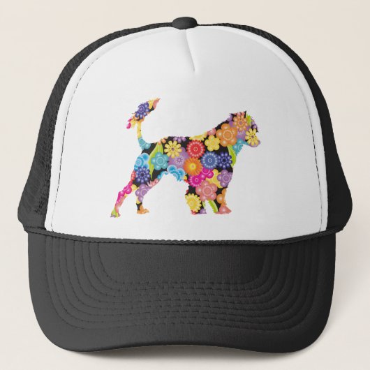 Portugese waterhond trucker pet (Voorkant)
