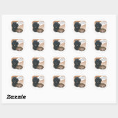 Portugese waterhond Turkije Ronde Sticker (Vel)