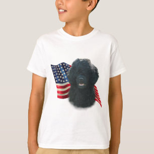 Portugese waterhond vlag t-shirt