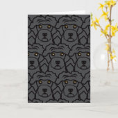 Portugese waterhonden kaart (Gele Bloem)