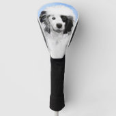 Portugese waterhondenschilderkunst - oorspronkelij golfheadcover (Voorkant)