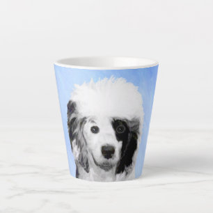 Portugese waterhondenschilderkunst - oorspronkelij latte mok