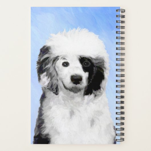 Portugese waterhondenschilderkunst - oorspronkelij planner (Achterkant)