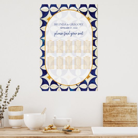  Portugese weddenschapskaart Poster (Keuken)