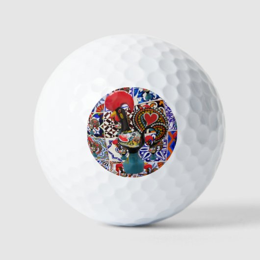 Português design golfballen (Voorkant)