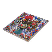 Português design tegeltje (Zijkant)