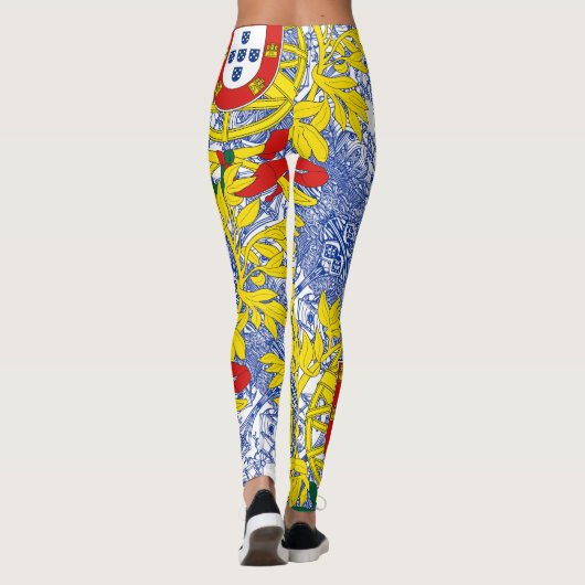 Portuguese art leggings (Achterkant)