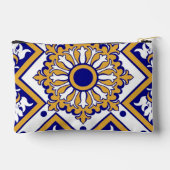 Portuguese Blue Yellow Mediterranean Floral Etui (Achterkant)