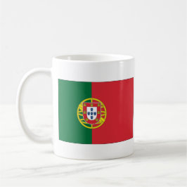 Portuguese Flag Mug With name of Portuguese Anthem Koffiemok