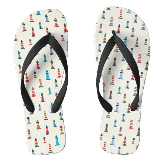 Portuguese Lighthouse Flip Flops | Coastal Portuga (Voetbed)