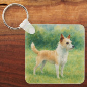 Portuguese Podengo Sleutelhanger (Voorkant)