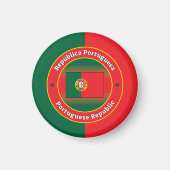 Portuguese Republic Magneet (Voorkant)
