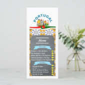 Portuguese Restaurant Menu (Staand voorkant)