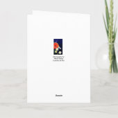 Portuguese sympathy card/condolencias: Fall tree Kaart (Achterkant)