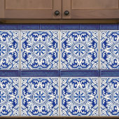 Portuguese Tile Art Coasters Vibrant Blue & White Tegeltje