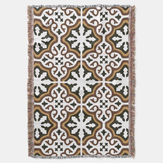 Portuguese tiles 3 deken (Voorkant Verticaal)