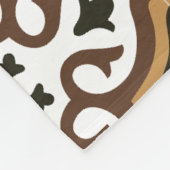 Portuguese tiles 3 fleece deken (Hoek)