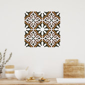 Portuguese tiles 3 poster (Keuken)