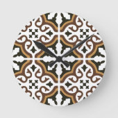 Portuguese tiles 3 ronde klok (Voorkant)