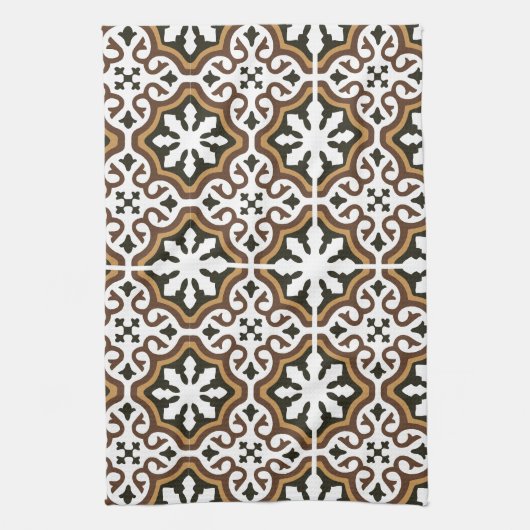 Portuguese tiles 3 theedoek (Verticaal)