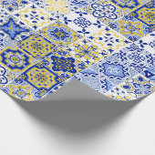 Portuguese Tiles Pattern  Cadeaupapier (Hoek)