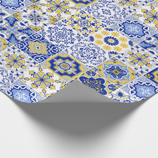 Portuguese Tiles Pattern  Cadeaupapier (Hoek)