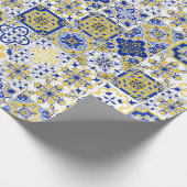 Portuguese Tiles Pattern  Cadeaupapier (Hoek)