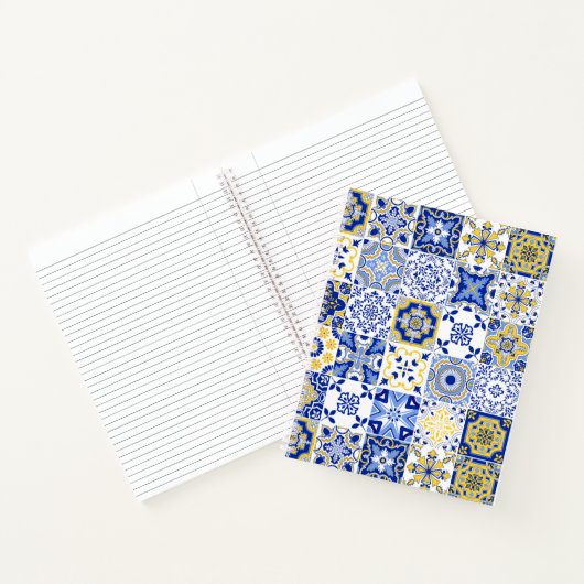 Portuguese Tiles Pattern Notitieboek (Binnen)