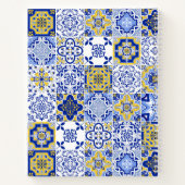 Portuguese Tiles Pattern Notitieboek (Achterkant)
