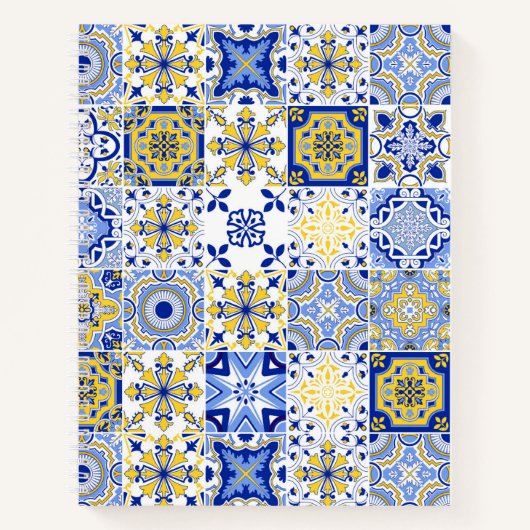 Portuguese Tiles Pattern  Notitieboek (Voorkant)