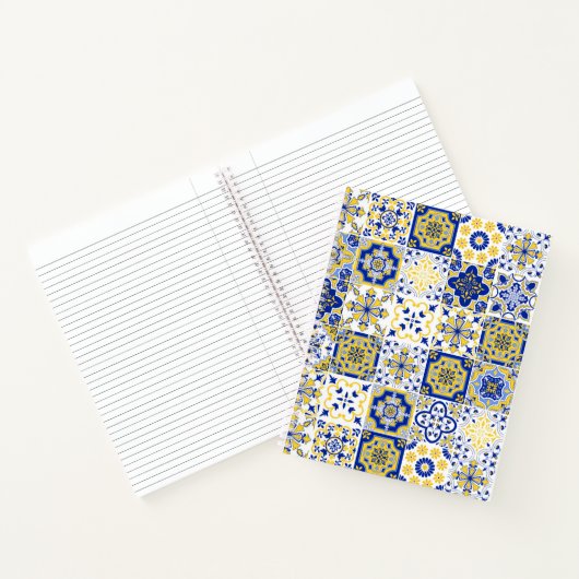 Portuguese Tiles Pattern Notitieboek (Binnen)