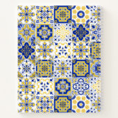 Portuguese Tiles Pattern Notitieboek (Achterkant)