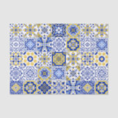 Portuguese Tiles Pattern  Tissuepapier (Voorkant)