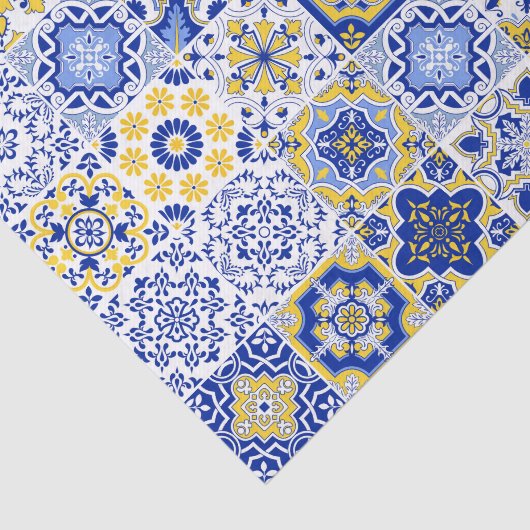 Portuguese Tiles Pattern  Tissuepapier (Detail)