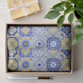 Portuguese Tiles Pattern  Tissuepapier (Geschenk)