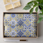 Portuguese Tiles Pattern  Tissuepapier (Geschenk)