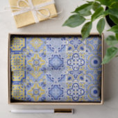 Portuguese Tiles Pattern  Tissuepapier (Geschenk)