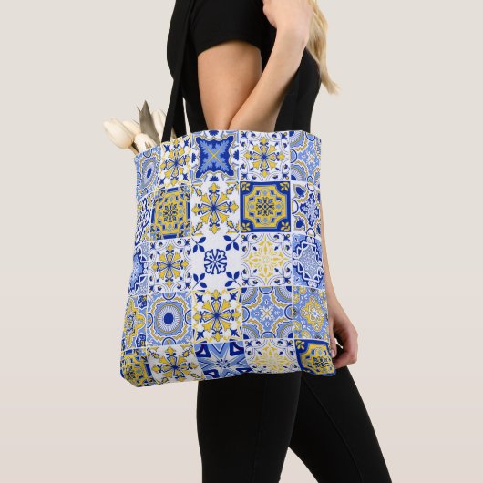 Portuguese Tiles Pattern  Tote Bag (Dichtbij)