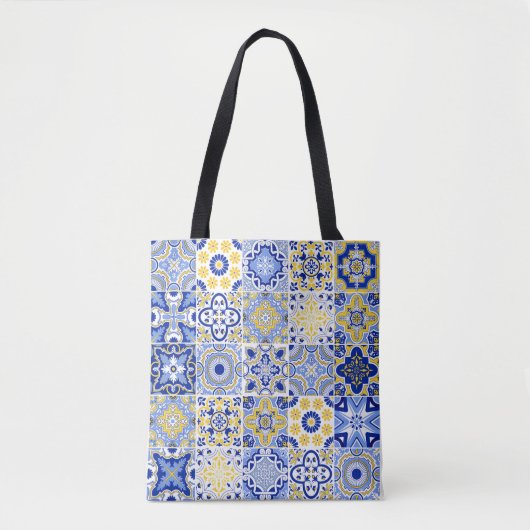 Portuguese Tiles Pattern  Tote Bag (Voorkant)