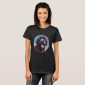 Portuguese Water Dog Breed Dog Design 1 T-shirt (Voorkant volledig)