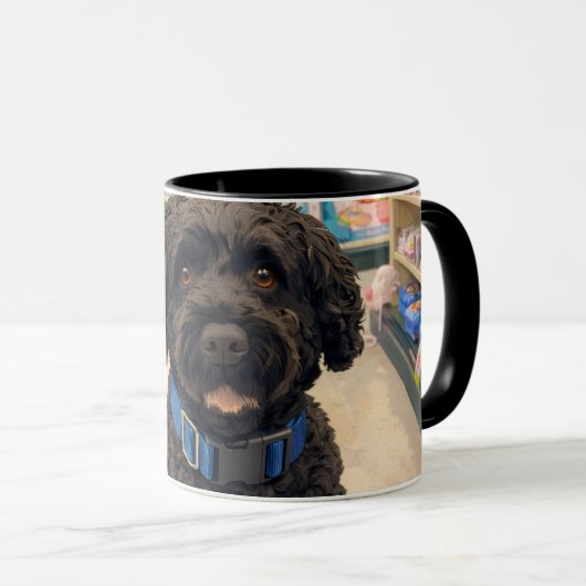 Portuguese Water Dog Coffee Mug (Multiple Options) Mok (Voorkant rechts)