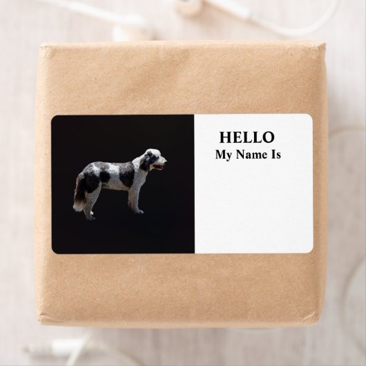 Portuguese Water Dog Etiket (Insitu)