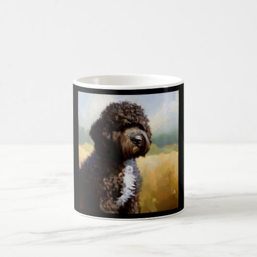 Portuguese Water Dog Koffiemok (Center)
