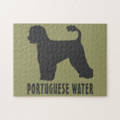 Portuguese Water Dog Legpuzzel (Horizontaal)